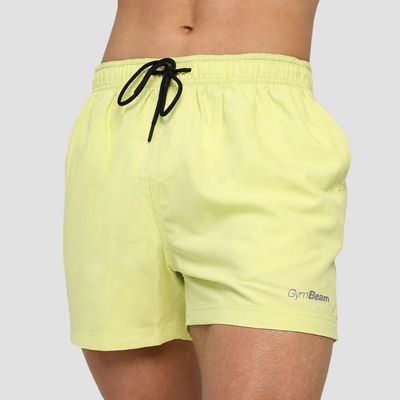 Pánske plavecké šortky ARUBA Lime - GymBeam
