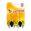 Náušnice pavúk čarodejnice/Halloween