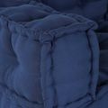 vidaXL Modulová pohovka 3 ks Látka Indigo 140 x 70 x 36 cm