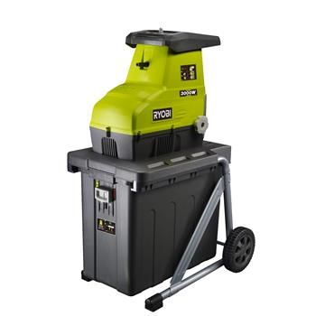 Ryobi, RSH3045U, 3000W tichý drobivár vetví