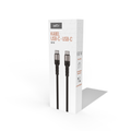 Setty kábel USB-C - USB-C 100W 1,0 m KSL-02 čierny JO