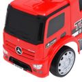vidaXL Odrážacie auto Mercedes-Benz kamión červené