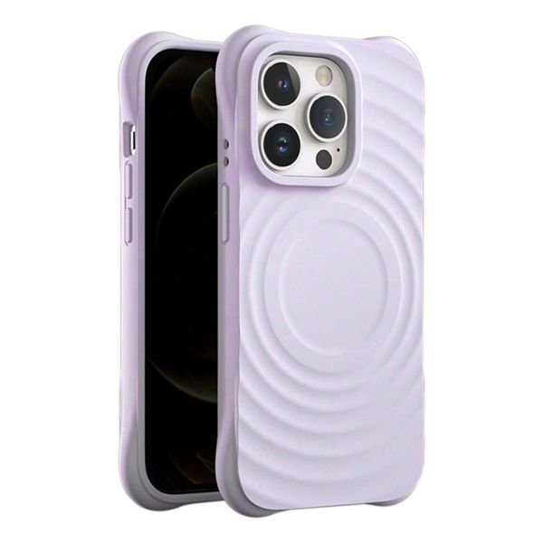 Puzdro Circle Mag pre iPhone 11 svetlofialové