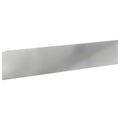 vidaXL Obrubník trávnika 10 ks 100 x 22 cm Oceľ Strieborná