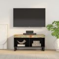 vidaXL TV skrinka 85x33x43,5 cm masívne recyklované drevo