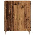 vidaXL Komoda staré drevo 69,5x34x90 cm kompozitné drevo
