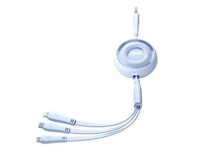 Kábel JOYROOM S-A40 3v1 1m Blue