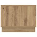 vidaXL Konferenčný stolík Dub artisan 90 x 50 x 37 cm Kompozitné drevo
