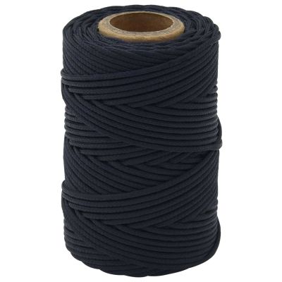 vidaXL Lano na čln Královská modrá 50 m Polyester