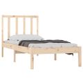 vidaXL Posteľ bez matraca 75x190 cm masívna borovica