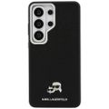 Puzdro Karl Lagerfeld Saffiano KC Metal Logo MagSafe pre Samsung Galaxy S26 Ultra čierna