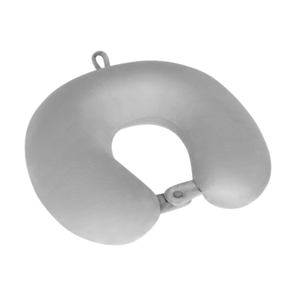 Pěnový cestovný polštář MEMORY, REBEL ACTIVE RBA-5002-GR
