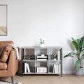 vidaXL Regál na knihy 6 úrovní 102 x 32 x 72,5 cm Kompozitné drevo
