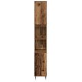 vidaXL Sada kúpeľňového nábytku 3 ks Staré drevo 30 x 30 x 180 cm