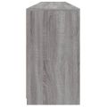 vidaXL Komoda s LED svetlami sivá sonoma 202x37x67 cm