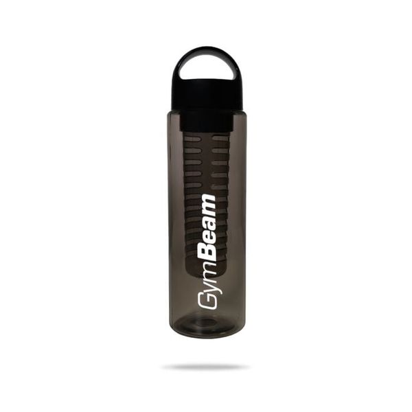 Športová fľaša Infuser All-Black 700 ml - GymBeam