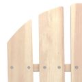 vidaXL Záhradná stolička Adirondack so stolíkom jedľový masív
