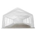 vidaXL Biely párty stan 10 x 5 m