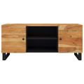 vidaXL TV skrinka 105x33x46 cm akáciový masív