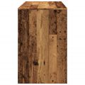 vidaXL Písací stôl, staré drevo 101x50x76,5 cm, kompozitné drevo