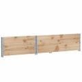 vidaXL Paletové ohrádky 2 ks 120x80 cm borovicový masív