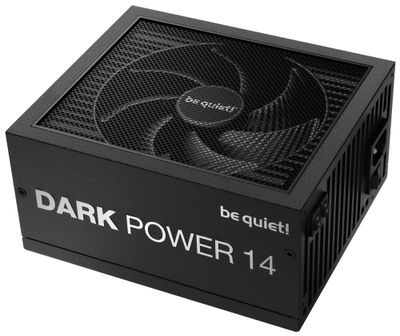 Be quiet! / zdroj DARK POWER 14 1000W / ATX 3.1 / 135mm fan / 80 Plus Titanium Zdroj, ATX 3.1, 1000W, aktívne PFC, 135mm ventilátor, odpojiteľné káble, 80PLUS Titanium