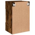 vidaXL TV nástenná skrinka s LED svetlami dub sonoma 40x30x60,5 cm