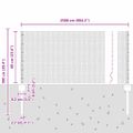 vidaXL Hexagonálny plot s stĺpom 25 x 0,6 m PVC potiahnutá oceľ Zelená