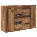 vidaXL Komody CORONA 2 ks Staré drevo 59 x 39 x 80 cm Kompozitné drevo