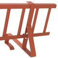 vidaXL Strážca snehu na streche Červená 300 x 29,5 x 34,5 cm Oceľ