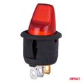 Prepínač s červeným podsvietením 20A 12V AMiO-04438
