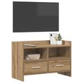 vidaXL TV skrinka 71,5 x 33 x 47 cm Dub artisan Kompozitné drevo