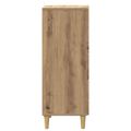 vidaXL Zásuvkový kabinet 33 x 34,5 x 90 cm Kompozitné drevo