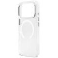 Obal Guess Metal Outline MagSafe pre iPhone 17 Pro strieborný