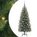 vidaXL Umelý vianočný stromček Zelená 120 cm PE a PVC