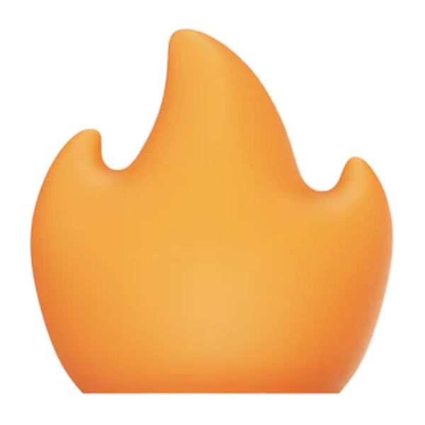 Stínidlo v tvare plameňa pre lampu Flextail Tiny Pump 2X (oranžové)