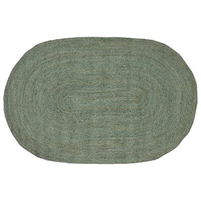 vidaXL Kusové koberce Olivovo zelená 100 x 152 cm Juta