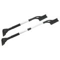Škrabka s košťačkom BLACK teleskopická 77 - 100cm