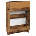 vidaXL Skriňa na topánky EDE 78 x 24 x 103 cm Kompozitné drevo