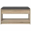 vidaXL Predsieňová lavica Sonoma dub 83 x 38 x 45 cm
