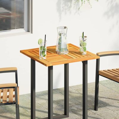 vidaXL Stolová doska 60x60x2 cm štvorec masívna akácia