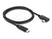 Coaxial USB 40 Gbps cable angled left/