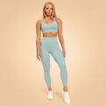 Dámske legíny Sense Storm Blue - BeastPink, veľkosť XL, veľkosť oblečenia XL, 81% nylon, 19% elastane