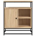 vidaXL Komoda, dub sonoma, 69x35x80 cm, imitácia dreva