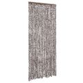 vidaXL Záves proti hmyzu hnedý a biely 100x230 cm ženilka