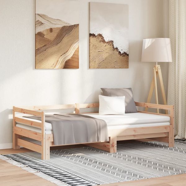 vidaXL Rozkladacia denná posteľ bez matraca, 80x200 cm
