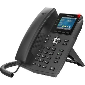 Hikvision Vnútorná SIP telefónna stanica s 2,8 palcovým farebným displejom, PoE, WiFi