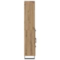 vidaXL Highboard 2 ks Remeselný dub 69,5 x 34 x 180 cm