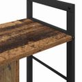 vidaXL Regál na knihy 3 úrovní 75 x 30 x 58,5 cm Kompozitné drevo