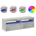vidaXL TV skrinky s LED svetlami 2 ks betónové sivé 60x35x40 cm